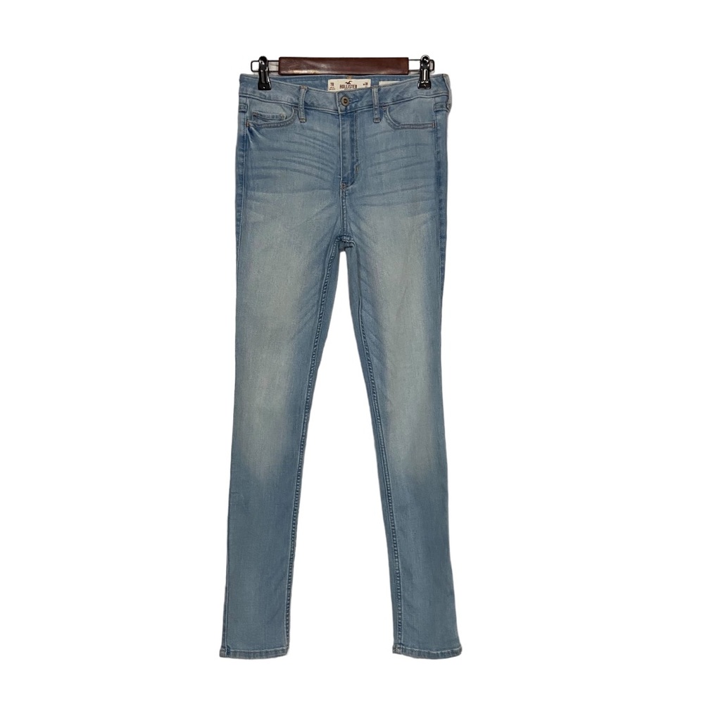 Hollister High Rise Super Skinny Womens 28 Light Wash Jeans